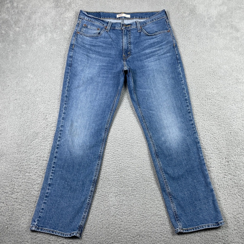 Signature by Levi Strauss Jeans Mens 34x30 (Fits 33x27) Blue Athletic Fit Denim